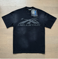 New Trendy H Hell Star Series Printed Double Yarn Pure Cotton Casual Unisex Summer Loose Short-Sleeve T-Shirt